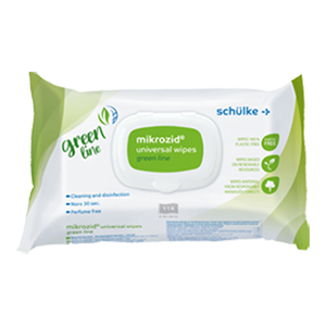 mikrozid® universal wipes green line
